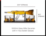Rifle Wine Bottle + Decanter