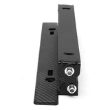 Universal Racing Carbon Fiber Adjustable Number Car License Plate Frame Holder