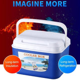 5L Outdoor Incubator Portable Food Storage Box Car Cold Box Fishing Box Cooler Fridge Box For Travel