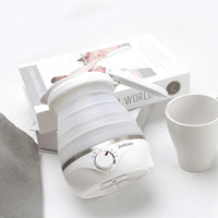 Nordic design travel household portable multifunctional folding kettle